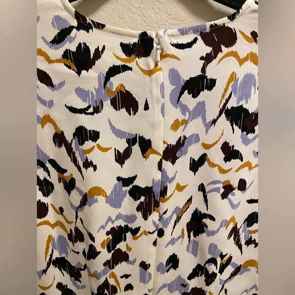 A.L.C. Multicolor Abstract Print Mini Dress - Picture 14 of 15